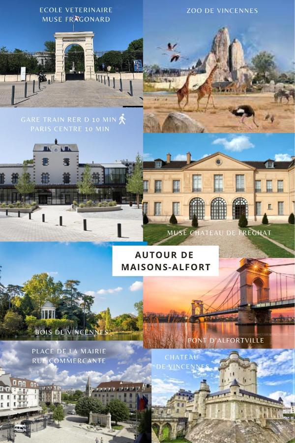 2, Calme, 1 Station De Paris Homestay Maisons-Alfort